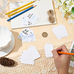 120Pcs 6 Styles Thanksgiving Day Word Best Wishes Bowknot Printed Paper Thank You Gift Tags&nbsp;AJEW-SP0003-63B