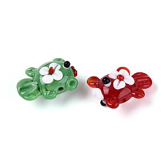Handmade Lampwork Beads Strands&nbsp;LAMP-N036-21A