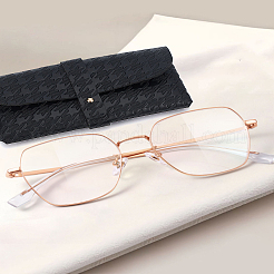 眼鏡ケース2個  合成皮革のハンドバッグとサングラス  ブラック  77x168x26.5mm&nbsp;ABAG-LP0001-87