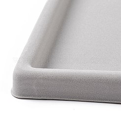 プラスチックビーズデザインボード  長方形  グレー  27x20x2cm&nbsp;X-TOOL-H004-1