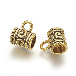 Tibetan Style Alloy Tube Bails&nbsp;K095T031