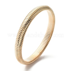 Electrophoresis Iron Bangles for Women&nbsp;BJEW-M057-08G