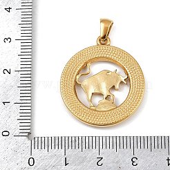 304 Stainless Steel Pendants&nbsp;STAS-C131-03G-07