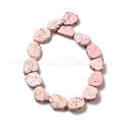Synthetic Turquoise Dyed Beads Strands&nbsp;G-E594-25B