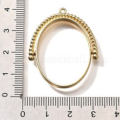 Alloy Open Back Bezel Pendants&nbsp;PALLOY-I223-11LG