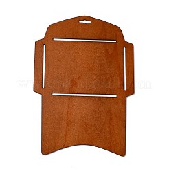 レトロなスタイルのDIY封筒テンプレート  木製封筒ステンシル  大型の長方形封筒作成用  シエナ  28x19.5x0.3cm  穴：24.5x8mm  内径：15.5x10.8のCM&nbsp;DIY-G039-07