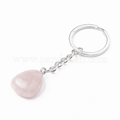 Natural Rose Quartz Keychain&nbsp;G-T104-32B