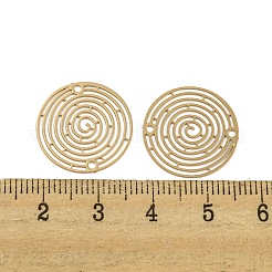 Rack Plating Brass Hollow Out Connector Charms&nbsp;KKC-D001-22KCG