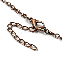 Quartz Crystal Pendant Necklaces&nbsp;NJEW-P287-01R-02