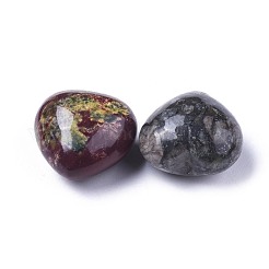 Natural Dragon Blood Heart Love Stone&nbsp;G-F659-B21