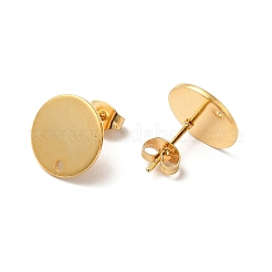 201 Stainless Steel Stud Earring Findings&nbsp;STAS-D244-25G-A