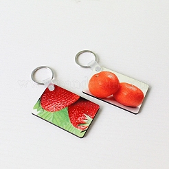 Sublimation Double-Sided Blank MDF Keychains&nbsp;ZXFQ-PW0001-050