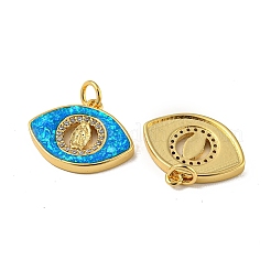 Brass Pendants Cubic Micro Pave Zirconia&nbsp;KK-K356-03G