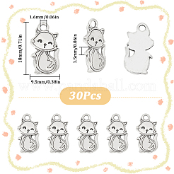 30Pcs Tibetan style Alloy Pendants&nbsp;FIND-SC0013-36