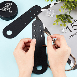 PVC Leather Flat Toe Guard Protector&nbsp;FIND-WH0013-65A