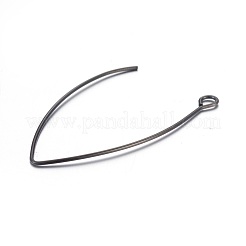 304 Stainless Steel Earring Hooks Ion Plating(IP)&nbsp;STAS-L211-11-B