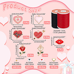 Valentine's Day DIY Bracelet Making Kit&nbsp;DIY-AR0003-53