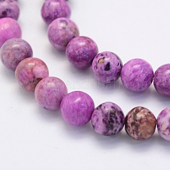 Natural Crazy Agate Beads Strands&nbsp;G-G707-8mm-A