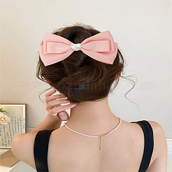 2Pcs 2 Colors Polyester Alligator Hair Clips&nbsp;OHAR-LP0003-44