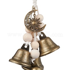 Iron Bell Pendant Decoration&nbsp;HJEW-JM02256