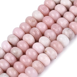 Natural Pink Opal Beads Strands&nbsp;G-L647-D13-4x6mm-01