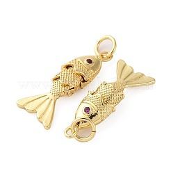 Rack Plating Brass Micro Pave Cubic Zirconia Pendants&nbsp;KK-M309-38A-G