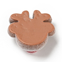 Christmas Opaque Resin Cabochons&nbsp;RESI-G042-C03