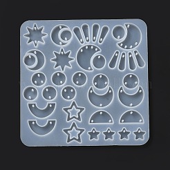 DIY Silicone Pendant Molds&nbsp;DIY-G079-12B