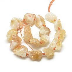 Natural Citrine Beads Strands&nbsp;G-R421-11