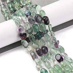 Natural Fluorite Beads Strands&nbsp;G-G146-A16-01