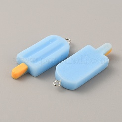 Opaque Resin Pendants&nbsp;RESI-CJC0020-09B