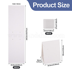 Foldable Paper Jewelry Display Cards&nbsp;CDIS-TA0001-27B