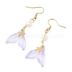 Glass Dangle Earrings&nbsp;EJEW-JE07309