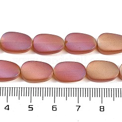Electroplate Glass Beads Strands&nbsp;EGLA-C009-01B-FR06