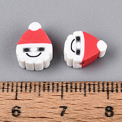 Christmas Theme Handmade Polymer Clay Beads&nbsp;X-CLAY-S091-75