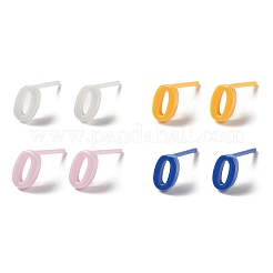 Hypoallergenic Bioceramics Zirconia Ceramic Stud Earrings&nbsp;EJEW-C065-03A