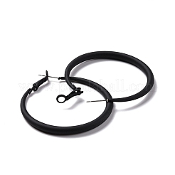 Alloy Big Hoop Earrings for Women&nbsp;EJEW-M201-01H