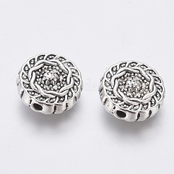 Tibetan Style Alloy Beads&nbsp;TIBEB-R022-AS-LF
