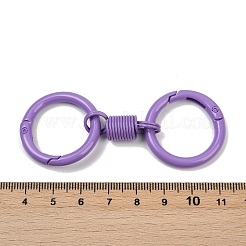 Alloy Spring Gate Clasps&nbsp;PALLOY-Q009-01K
