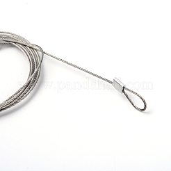 スチールトレーラーチェーンセット  おもちゃのカーアクセサリー  レッド  959x1mm  穴：5mm&nbsp;FIND-WH0067-81B