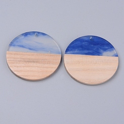 Resin & Wood Pendants&nbsp;RESI-R428-03C