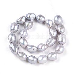 Natural Cultured Freshwater Pearl Beads Strands&nbsp;PEAR-N014-06G-02
