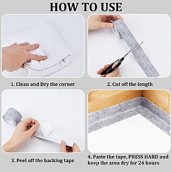 PVC Plastic Marble Pattern Adhesive Tapes&nbsp;AJEW-WH20141-29A