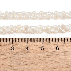 Electroplated Shell Pearl Beads Strands&nbsp;SH-CBA94AD-01