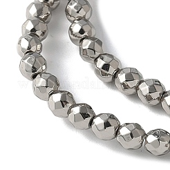 Baking Paint Synthetic Non-Magnetic Hematite Beads Strands&nbsp;G-H020-K01-10