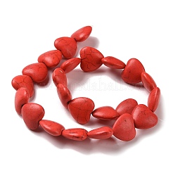 Synthetic Howlite Beads&nbsp;TURQ-17X18-118