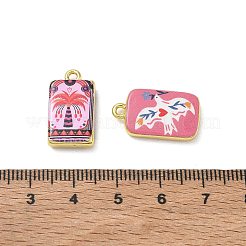 Printed Brass Pendants&nbsp;KK-CBA84C5-17G