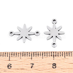 304 Stainless Steel Connector Charms&nbsp;STAS-P433-04P