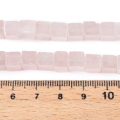 Natural Rose Quartz Beads Strands&nbsp;G-T139-6x6-05A