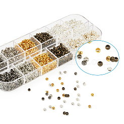 Brass Crimp Beads&nbsp;KK-TA0007-56